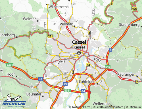 MICHELIN West map - ViaMichelin