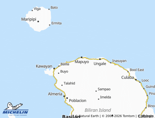MICHELIN Burabod map - ViaMichelin