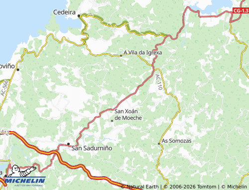 Mapa MICHELIN Casanova - ViaMichelin