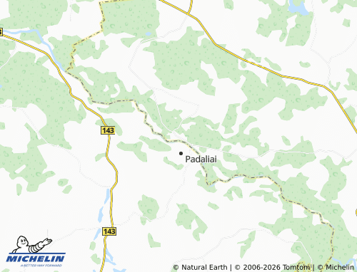 Carte MICHELIN Čiobiškis - ViaMichelin
