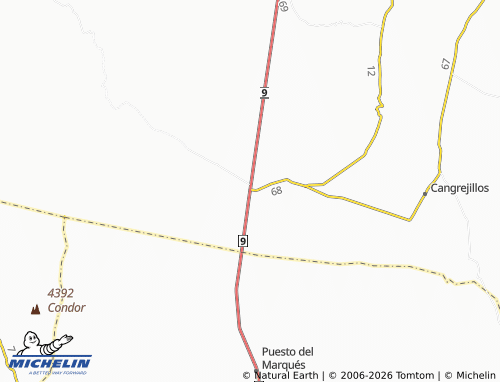 Mapa MICHELIN La Intermedia - ViaMichelin