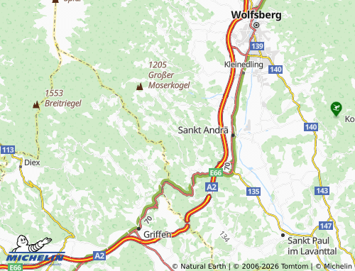 MICHELIN Lamm map - ViaMichelin