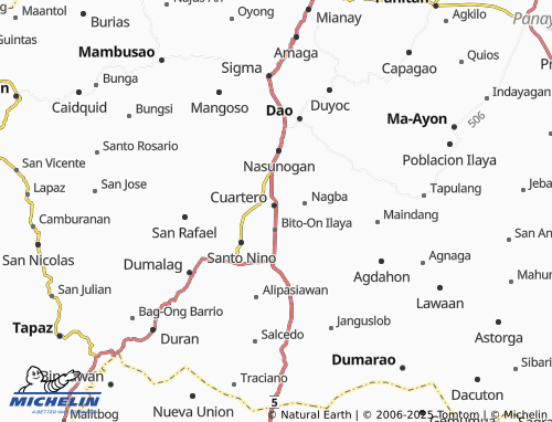 Kaart MICHELIN Poblacion Ilaya - ViaMichelin