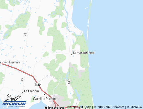 Mapa MICHELIN Lomas del Real - ViaMichelin