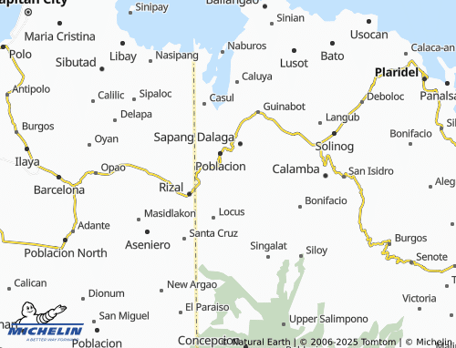 MICHELIN-Landkarte Dalumpinas - ViaMichelin