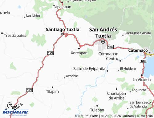 Mapa MICHELIN Benito Juárez - ViaMichelin