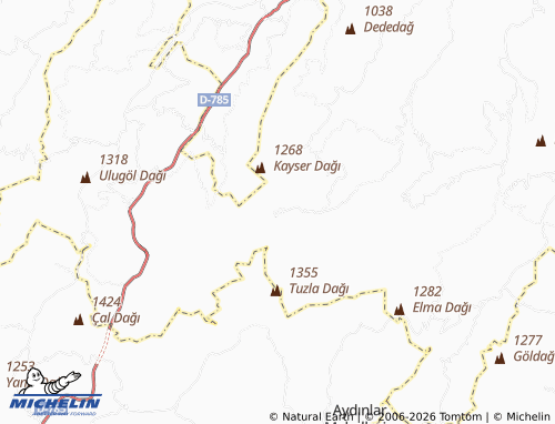 Mappa MICHELIN Başsökü - ViaMichelin
