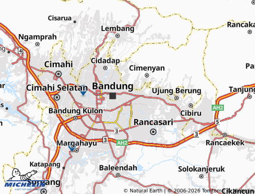 MICHELIN-Landkarte Cikutra - ViaMichelin