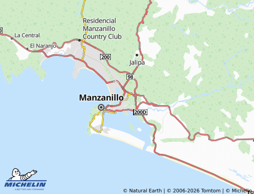 Mappa MICHELIN San Carlos - ViaMichelin