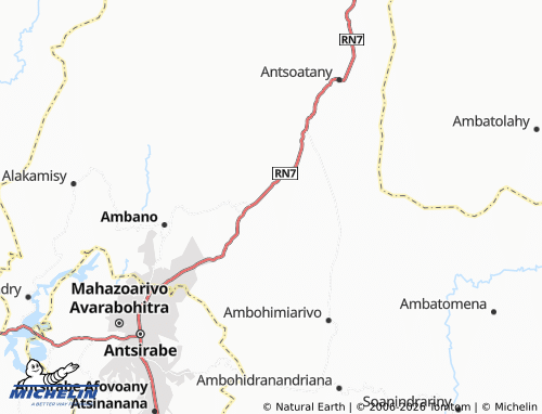 Mappa MICHELIN Andranomanelatra - ViaMichelin
