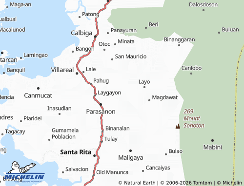 MICHELIN Pelaon map - ViaMichelin