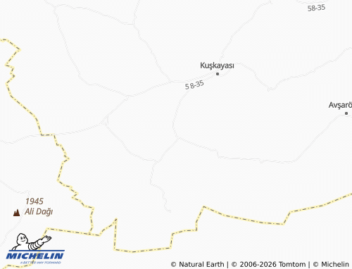 MICHELIN Çiftlikören map - ViaMichelin