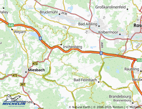 MICHELIN-Landkarte Eulenthal - ViaMichelin