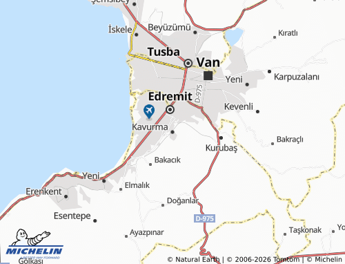 Mappa MICHELIN Kavurma - ViaMichelin
