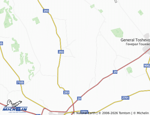 Kaart MICHELIN Lomnitsa - ViaMichelin