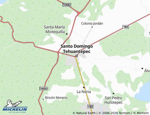 MICHELIN Infonavit map - ViaMichelin