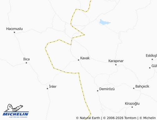 Mappa MICHELIN Kavak - ViaMichelin