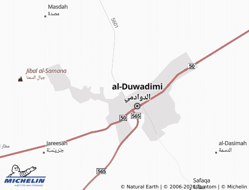 MICHELIN-Landkarte al-Sahafah - ViaMichelin