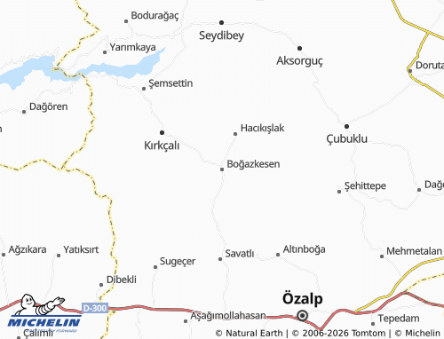 MICHELIN Boğazkesen map - ViaMichelin