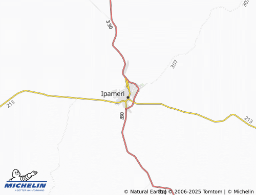 Kaart MICHELIN Ipameri - ViaMichelin