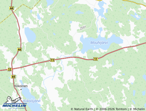 Carte MICHELIN Putaja - ViaMichelin