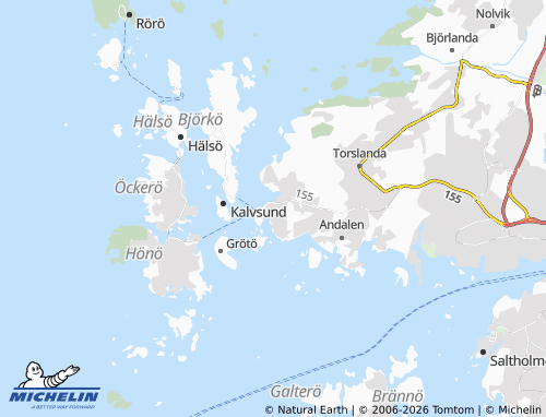 Carte MICHELIN Hjuvik - ViaMichelin