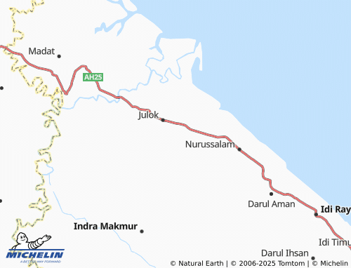 MICHELIN Buket Seraja map - ViaMichelin