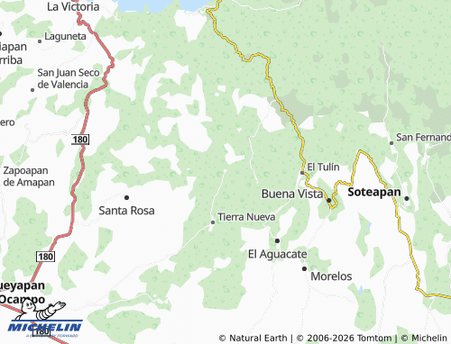 Mapa MICHELIN Cinco de Mayo - ViaMichelin