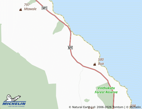 MICHELIN Nyungwe map - ViaMichelin