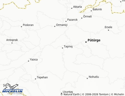 Mappa MICHELIN Taşmış - ViaMichelin