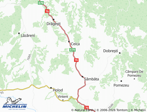 Carte MICHELIN Dușești - ViaMichelin