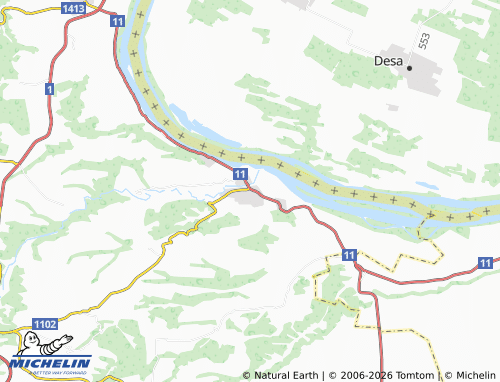 Carte MICHELIN Archar - ViaMichelin