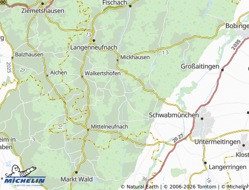 Mappa MICHELIN Konradshofen - ViaMichelin