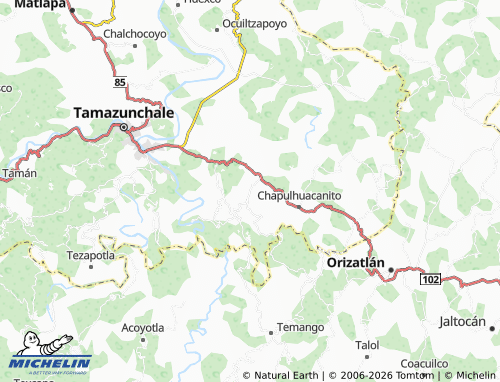 Mapa MICHELIN Cojolapa - ViaMichelin