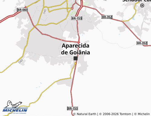 Mapa MICHELIN Setor Central - ViaMichelin