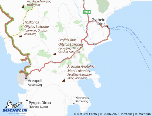 MICHELIN Protova map - ViaMichelin
