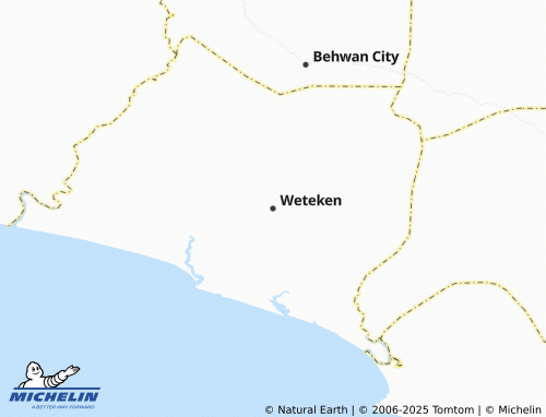 MICHELIN Kebeke map - ViaMichelin