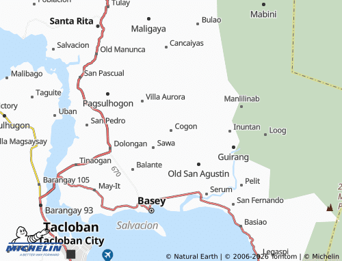 MICHELIN Cogon map - ViaMichelin