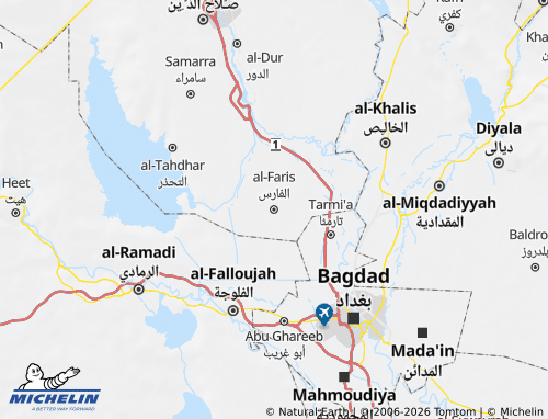 Mapa MICHELIN al-Faris - ViaMichelin