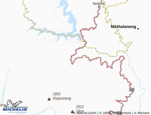 MICHELIN Letlapeng map - ViaMichelin