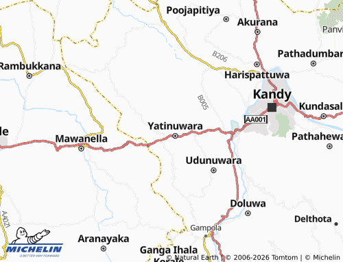 Kaart MICHELIN Kotabogoda - ViaMichelin