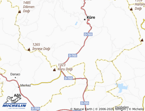 MICHELIN Camili map - ViaMichelin