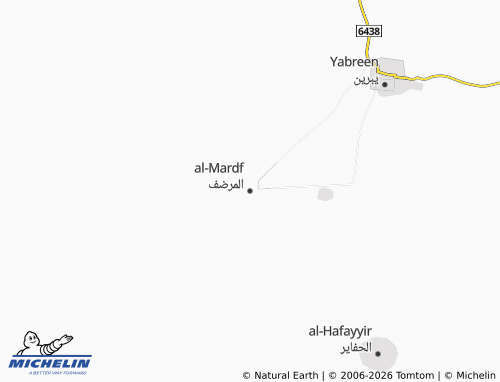 MICHELIN-Landkarte al-Mardf - ViaMichelin
