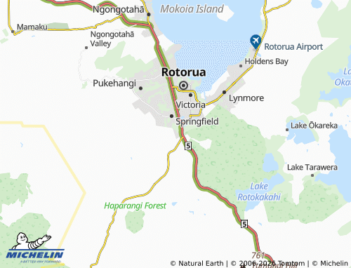 Mapa MICHELIN Tihiotonga - ViaMichelin