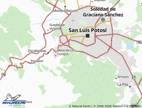 Kaart MICHELIN Villas del Marqués - ViaMichelin
