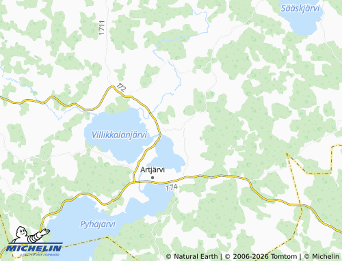 MICHELIN-Landkarte Ratula - ViaMichelin