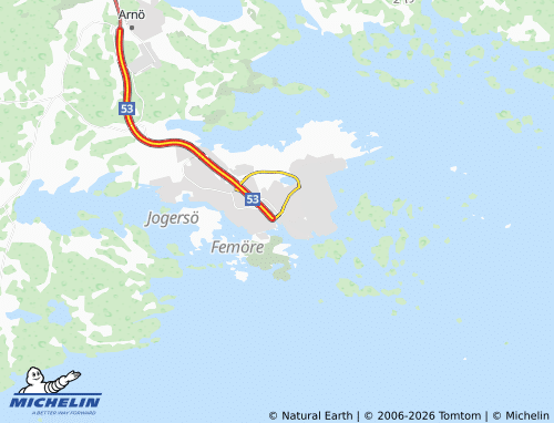 Carte MICHELIN Oxelösund - ViaMichelin