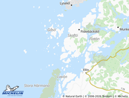 Carte MICHELIN Grundsund - ViaMichelin