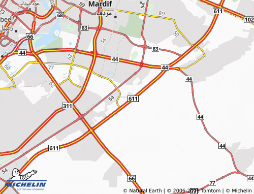 MICHELIN Al Rowaiyah First map - ViaMichelin