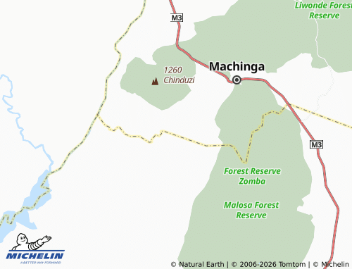 MICHELIN-Landkarte Chinkhwezule - ViaMichelin